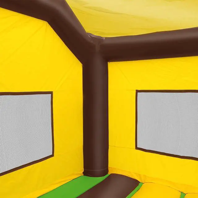 Alt view image 4 of 6 - Cloud 9 Commercial Grade Jungle Bounce House with Blower - 100% PVC 17' x 13' Inflatable Bouncer