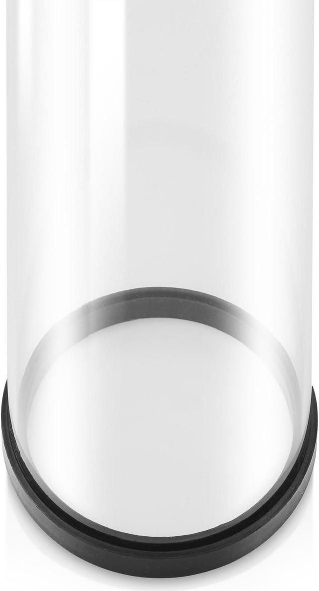 Alt view image 2 of 6 - 49.5" Tall Quartz Glass Tube Replacement with Rubber Ring for 4-Sided Pyramid Style Outdoor Patio Heaters by Casafield