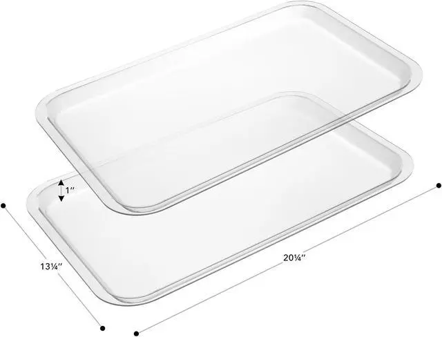 Alt view image 6 of 6 - Olde Midway Pastry Display Case - 2-Tier, Commercial Acrylic Countertop Bakery Display Cabinet with Removable Trays