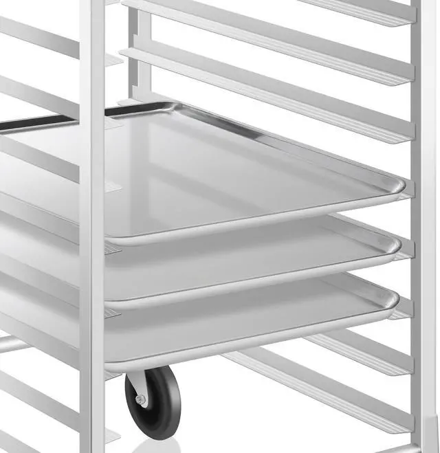 Alt view image 7 of 9 - Gridmann Commercial Bun Pan Bakery Rack - 20 Sheet