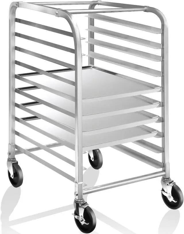 Alt view image 5 of 8 - GRIDMANN Commercial Bun Pan Bakery Rack - 10 Sheet