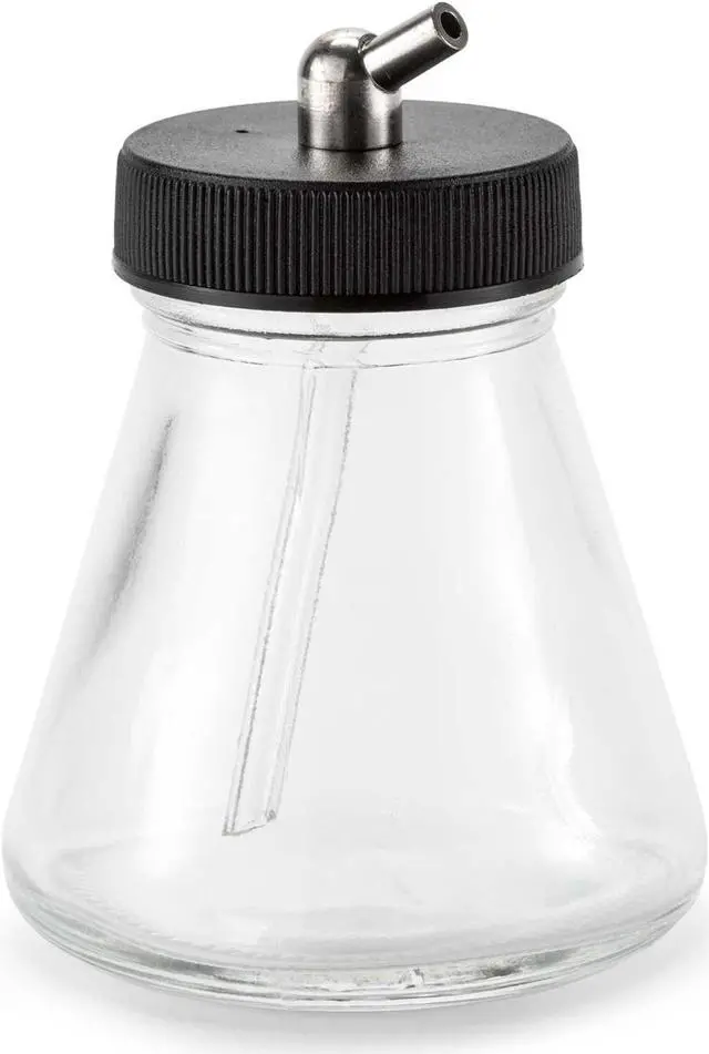Main image of PointZero Airbrush Airbrush Paint Bottle / Color Jar 80cc Glass