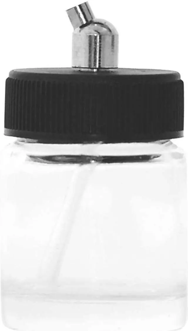 Alt view image 6 of 6 - PointZero Single-action 22cc Siphon-feed Airbrush Set - .8mm Nozzle