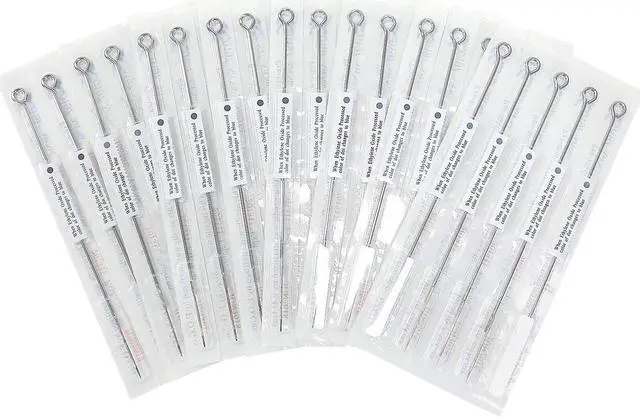 Main image of ACE Needles 50 Mixed Assorted Tattoo Needles 10 Sizes - Round Shader 3 5 7 9 11 15 RS RM
