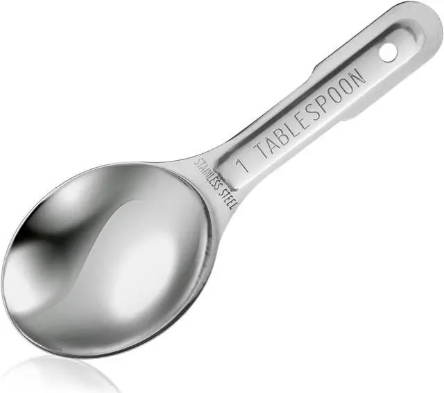 Alt view image 10 of 10 - Olde Midway Stainless Steel Popcorn Machine Accessories - 4 Piece Set with Measuring Spoons, Scoop, and Salt Shaker