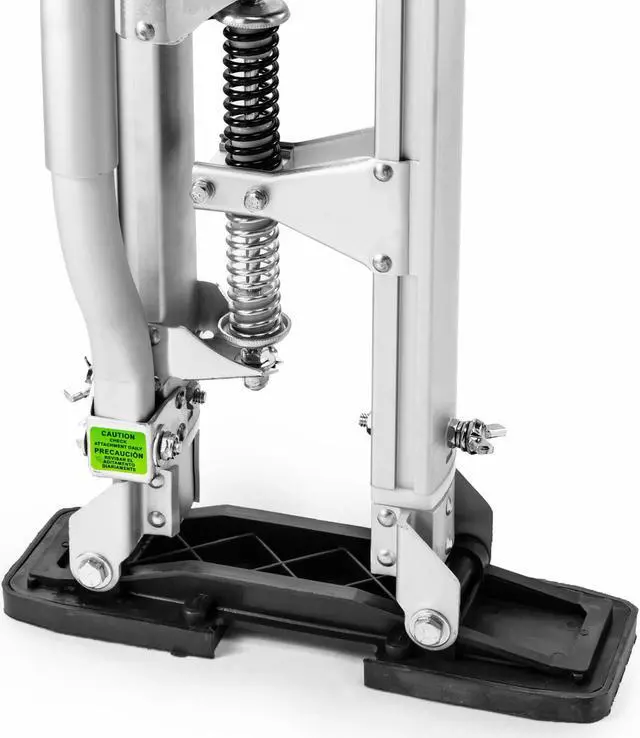 Alt view image 2 of 6 - GypTool Pro 18" - 30" Drywall Stilts - Silver