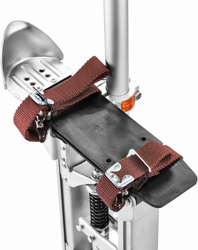 Alt view image 5 of 6 - GypTool Pro 18" - 30" Drywall Stilts - Silver