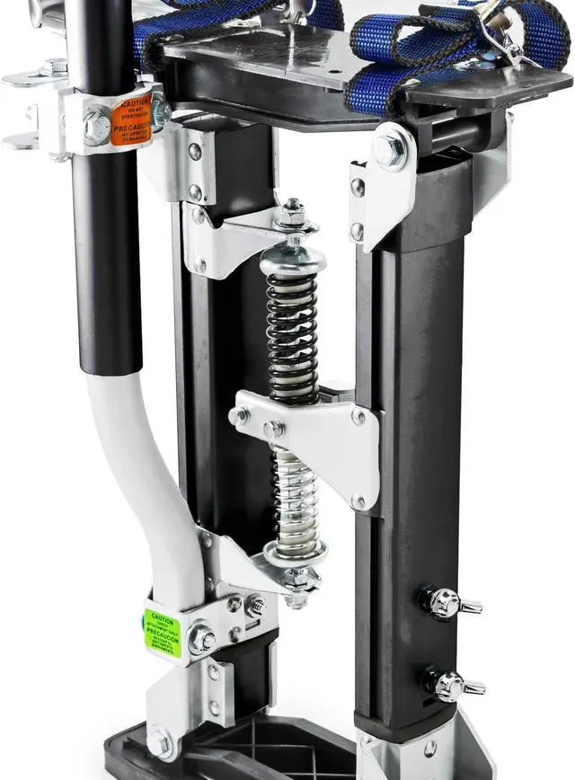 Alt view image 3 of 6 - GypTool Pro 36" - 48" Drywall Stilts - Black