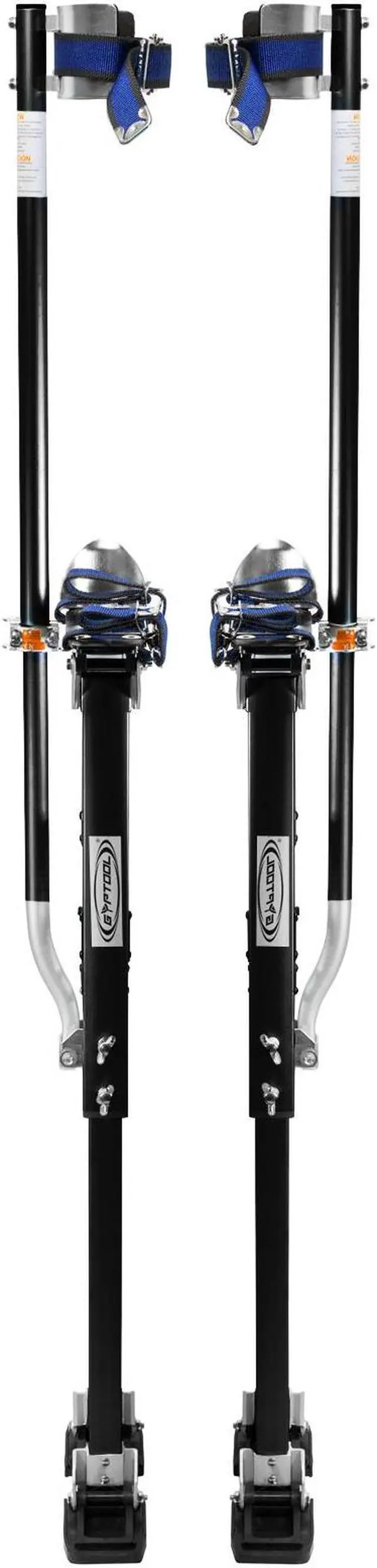 Alt view image 6 of 6 - GypTool Pro 36" - 48" Drywall Stilts - Black