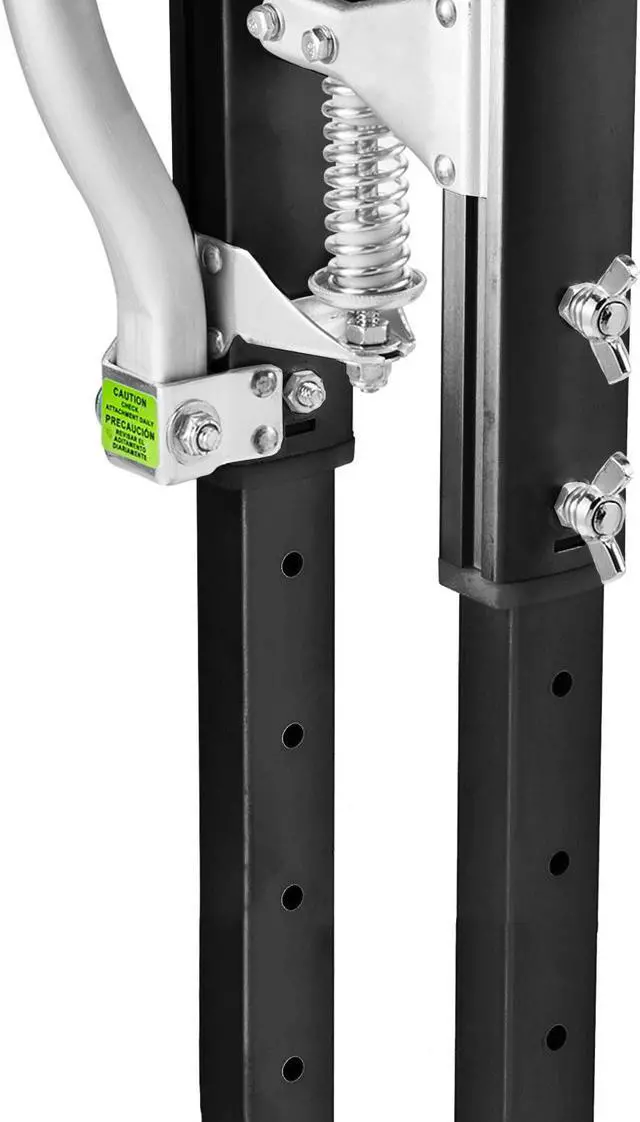 Alt view image 5 of 6 - GypTool Pro 36" - 48" Drywall Stilts - Black