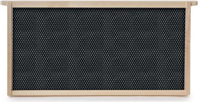 Alt view image 2 of 6 - Honey Keeper Beehive 10 Deep Frame Kit with Foundations for Replacement Langstroth Beekeeping