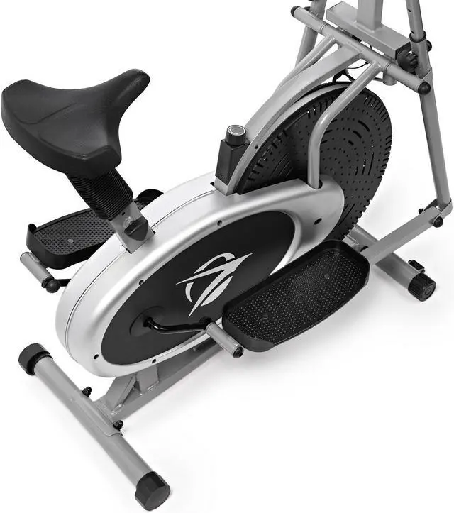 Alt view image 2 of 6 - Plasma Fit Elliptical Machine Cross Trainer 2 in 1 Exercise Bike Cardio Fitness Home Gym Equipment