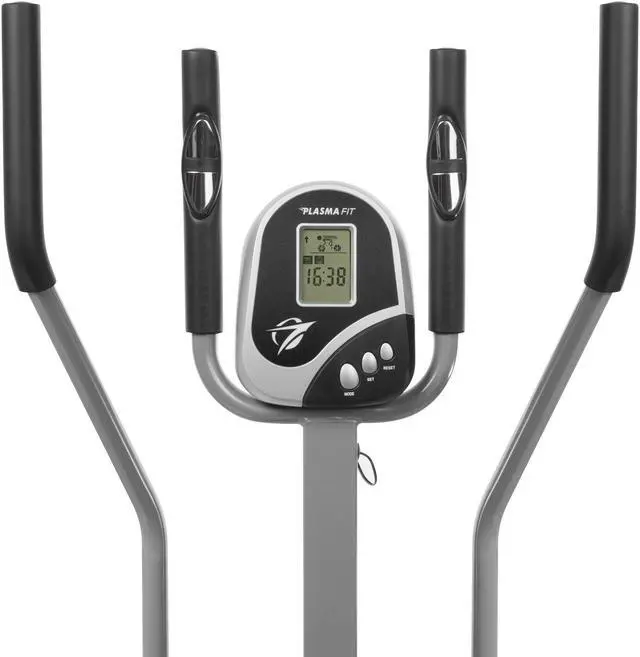 Alt view image 3 of 6 - Plasma Fit Elliptical Machine Cross Trainer 2 in 1 Exercise Bike Cardio Fitness Home Gym Equipment