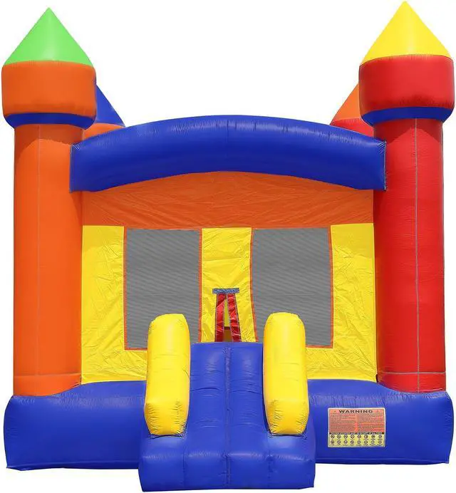Alt view image 2 of 7 - Cloud 9 Commercial Grade 13' x 13' Castle Bounce House - 100% PVC Bouncer - Inflatable Only