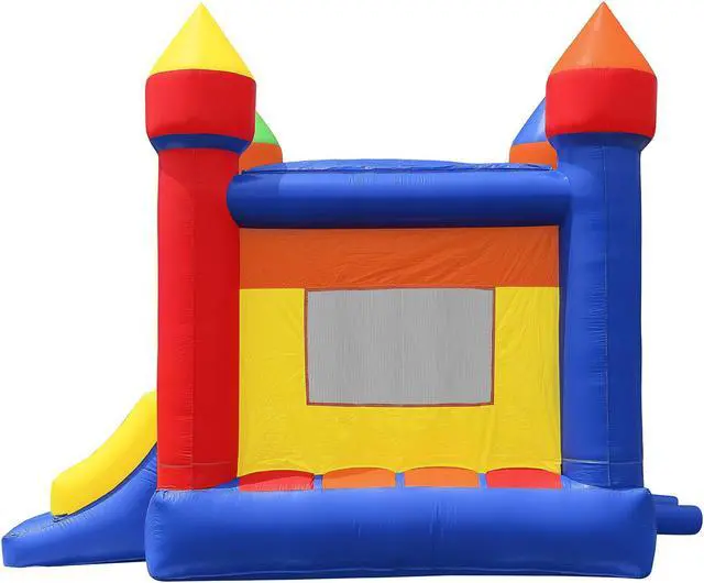 Alt view image 4 of 7 - Cloud 9 Commercial Grade 13' x 13' Castle Bounce House - 100% PVC Bouncer - Inflatable Only