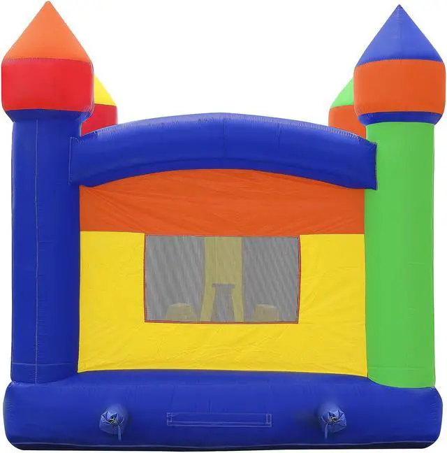 Alt view image 5 of 7 - Cloud 9 Commercial Grade 13' x 13' Castle Bounce House - 100% PVC Bouncer - Inflatable Only
