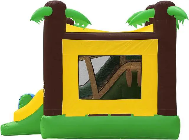Alt view image 4 of 6 - Cloud 9 Commercial Grade Bounce House 100% PVC Jungle Slide Inflatable Only