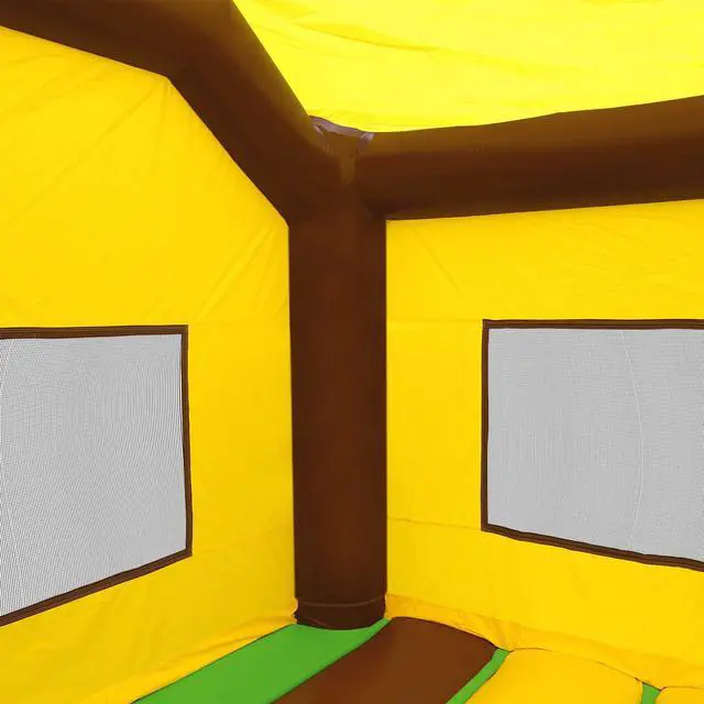 Alt view image 10 of 11 - Inflatable HQ Commercial Grade Jungle Bounce House 100% PVC with Blower