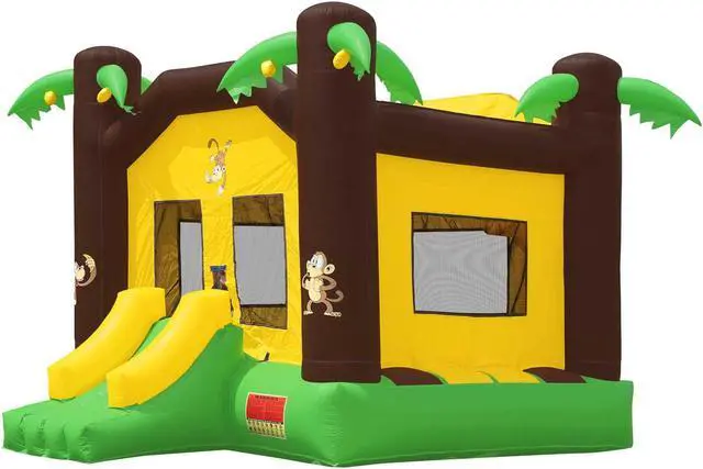 Alt view image 2 of 6 - Inflatable HQ Commercial Grade Bounce House 100% PVC Jungle Jumper Inflatable Only