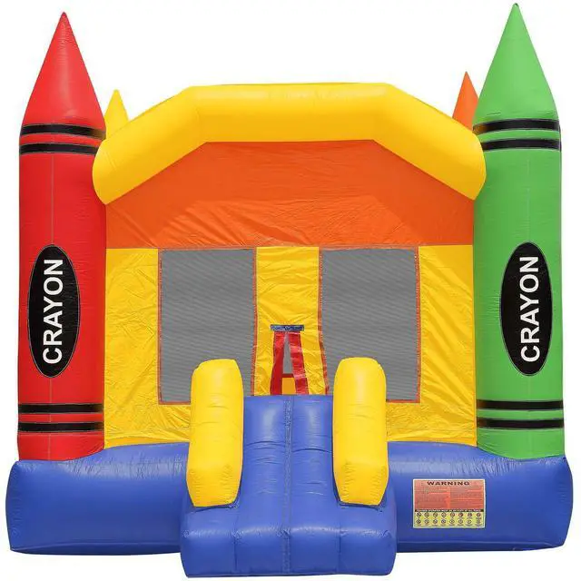 Alt view image 3 of 8 - Inflatable HQ Commercial Grade Crayon Bounce House 100% PVC with Blower