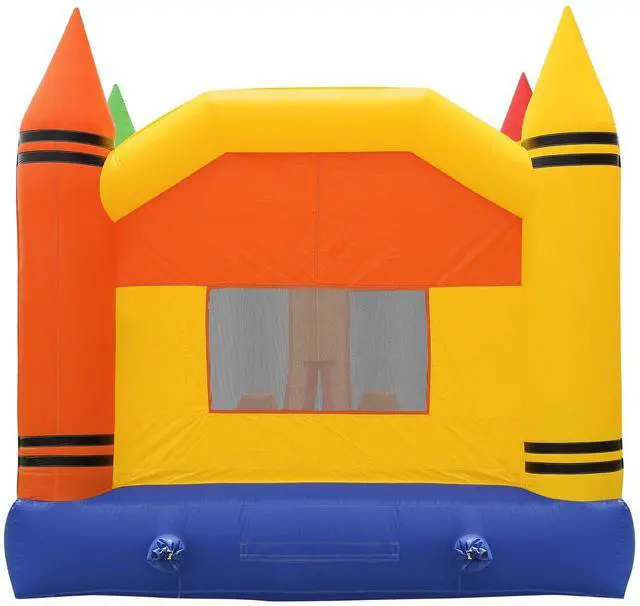 Alt view image 5 of 8 - Inflatable HQ Commercial Grade Crayon Bounce House 100% PVC with Blower