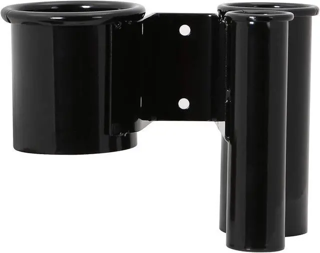 Alt view image 2 of 3 - Saloniture Wall Mount Hair Iron and Blow Dryer Holder - Salon Appliance Rack