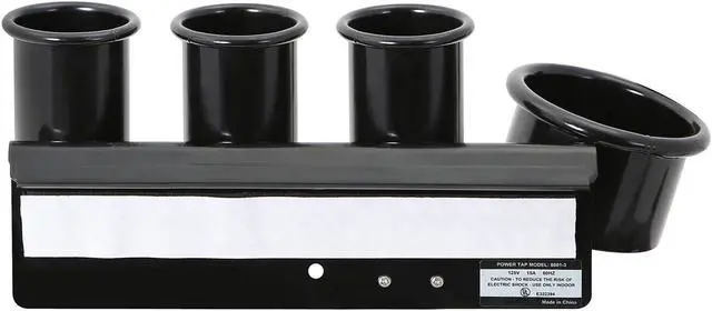 Alt view image 2 of 4 - Saloniture Blow Dryer & Hair Iron Holder - Salon Appliance Rack w/ Clamp