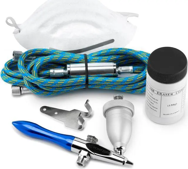 Alt view image 2 of 6 - PointZero Airbrush Mini Sandblaster Air Eraser Glass Etcher