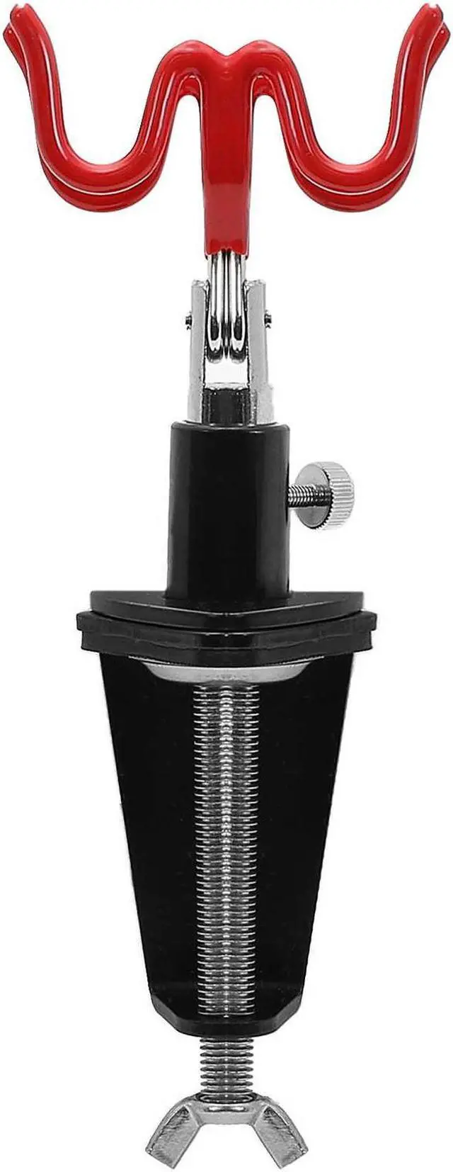 Alt view image 2 of 4 - PointZero Clamp-on Stand Table-mount Two Airbrush Holder Station