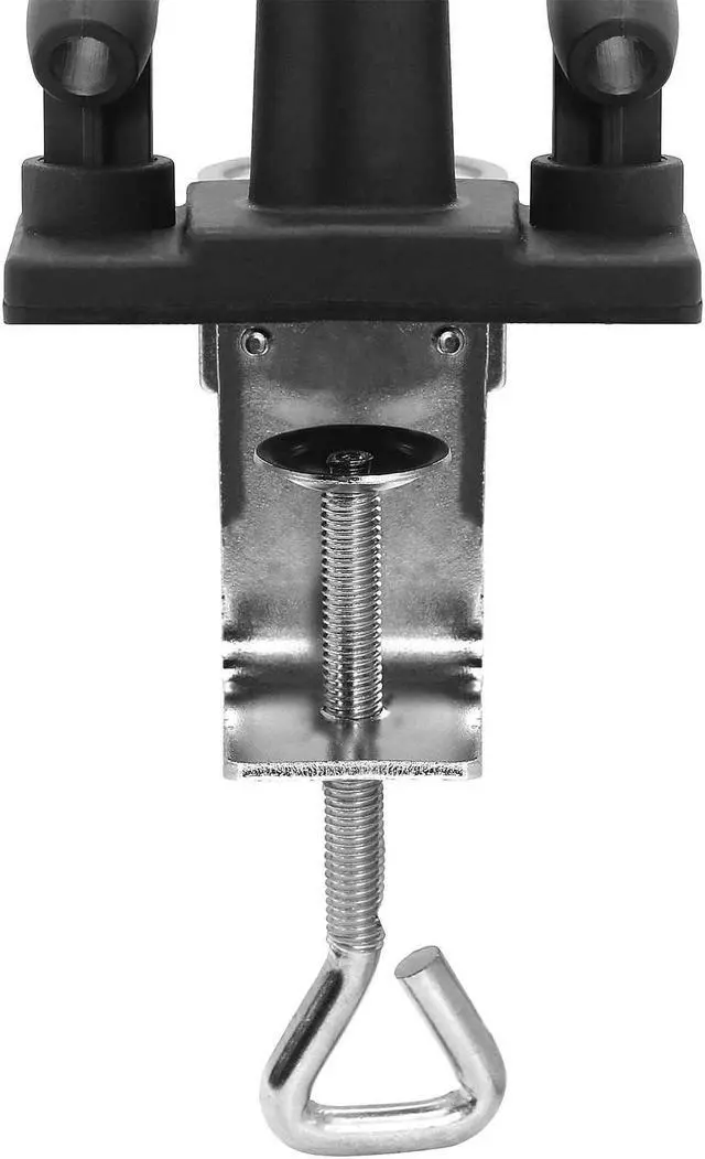 Alt view image 3 of 3 - PointZero Clamp-on Stand Table-mount Four Airbrush Holder Station