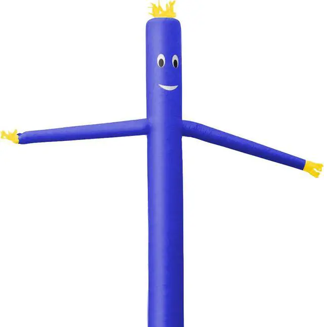 Alt view image 2 of 6 - Inflatable HQ Air Inflatable Dancer Tube Puppet Set, 20 ft. Tall with Blower Fan - Blue