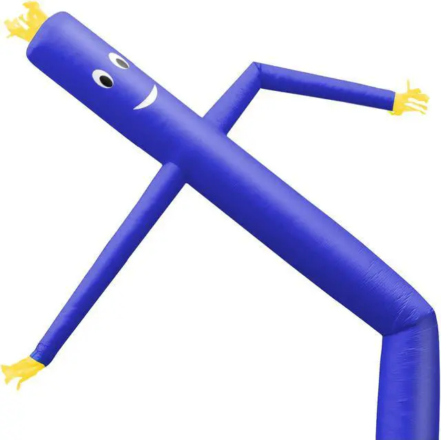 Alt view image 3 of 6 - Inflatable HQ Air Inflatable Dancer Tube Puppet Set, 20 ft. Tall with Blower Fan - Blue