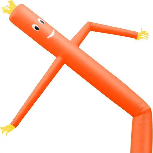 Alt view image 3 of 6 - Inflatable HQ Air Inflatable Dancer Tube Puppet Set, 20 ft. Tall with Blower Fan - Orange