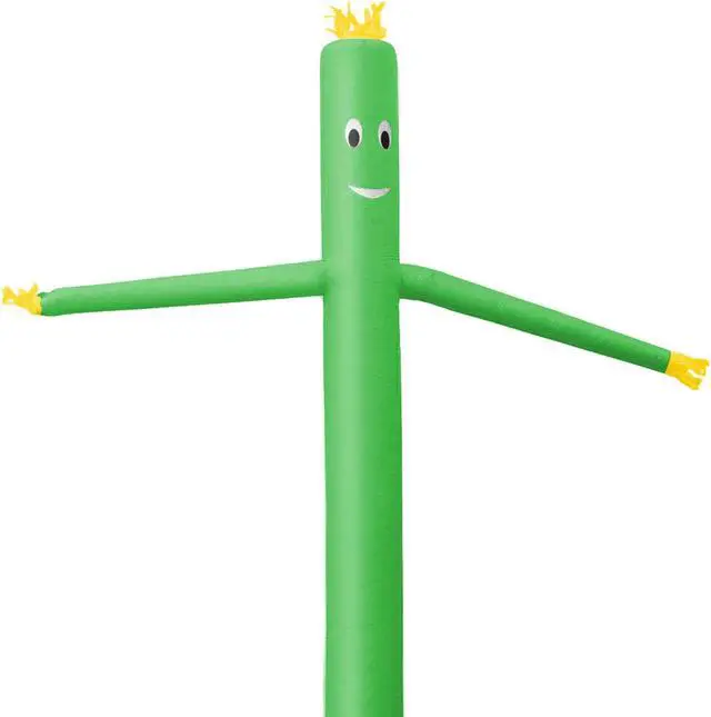 Alt view image 2 of 6 - Inflatable HQ Air Inflatable Dancer Tube Puppet Set, 20 ft. Tall with Blower Fan - Green