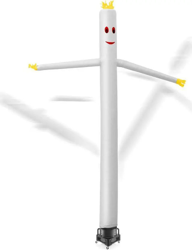 Alt view image 4 of 6 - Inflatable HQ Air Inflatable Dancer Tube Puppet Set, 20 ft. Tall with Blower Fan - White