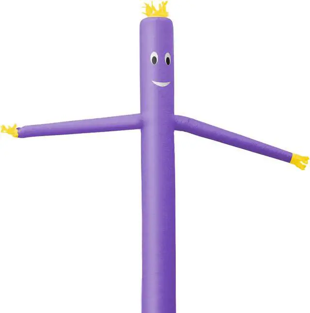 Alt view image 2 of 6 - Inflatable HQ Air Inflatable Dancer Tube Puppet Set, 20 ft. Tall with Blower Fan - Purple