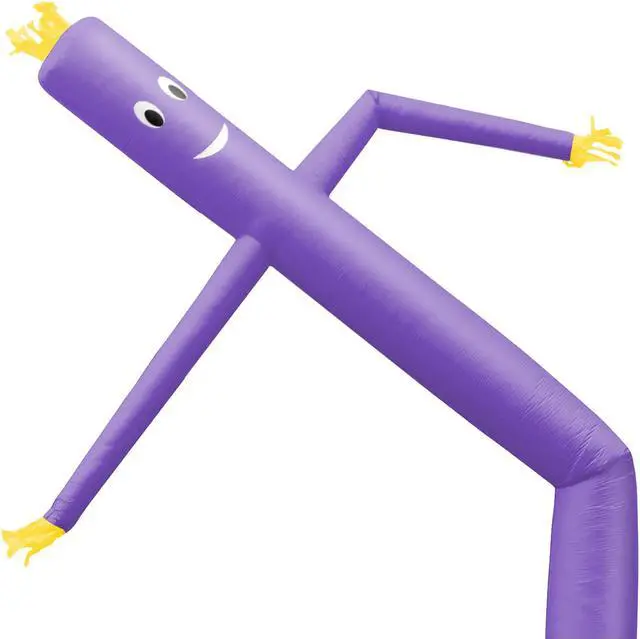 Alt view image 3 of 6 - Inflatable HQ Air Inflatable Dancer Tube Puppet Set, 20 ft. Tall with Blower Fan - Purple
