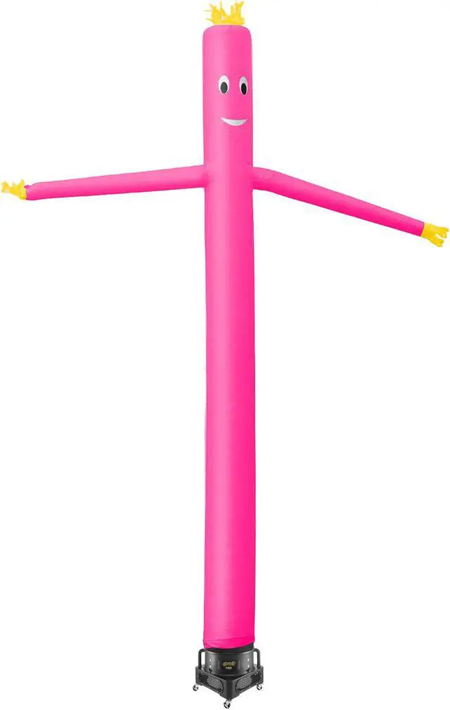 Alt view image 2 of 6 - Cloud 9 Inflatable Wacky Waving Tube Man with Blower, Pink 20 ft Dancing Air Puppet with Flailing Arms