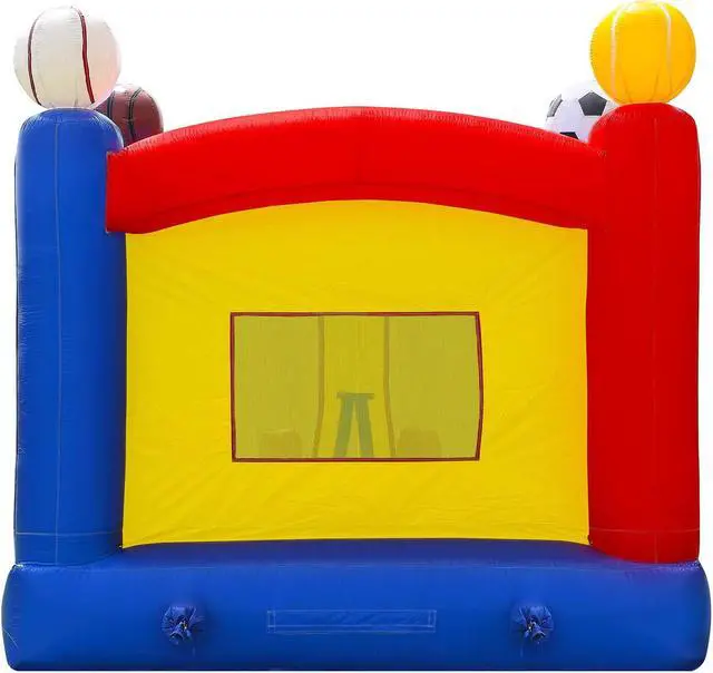 Alt view image 13 of 14 - Inflatable HQ Commercial Grade Sports Bounce House 100% PVC with Blower