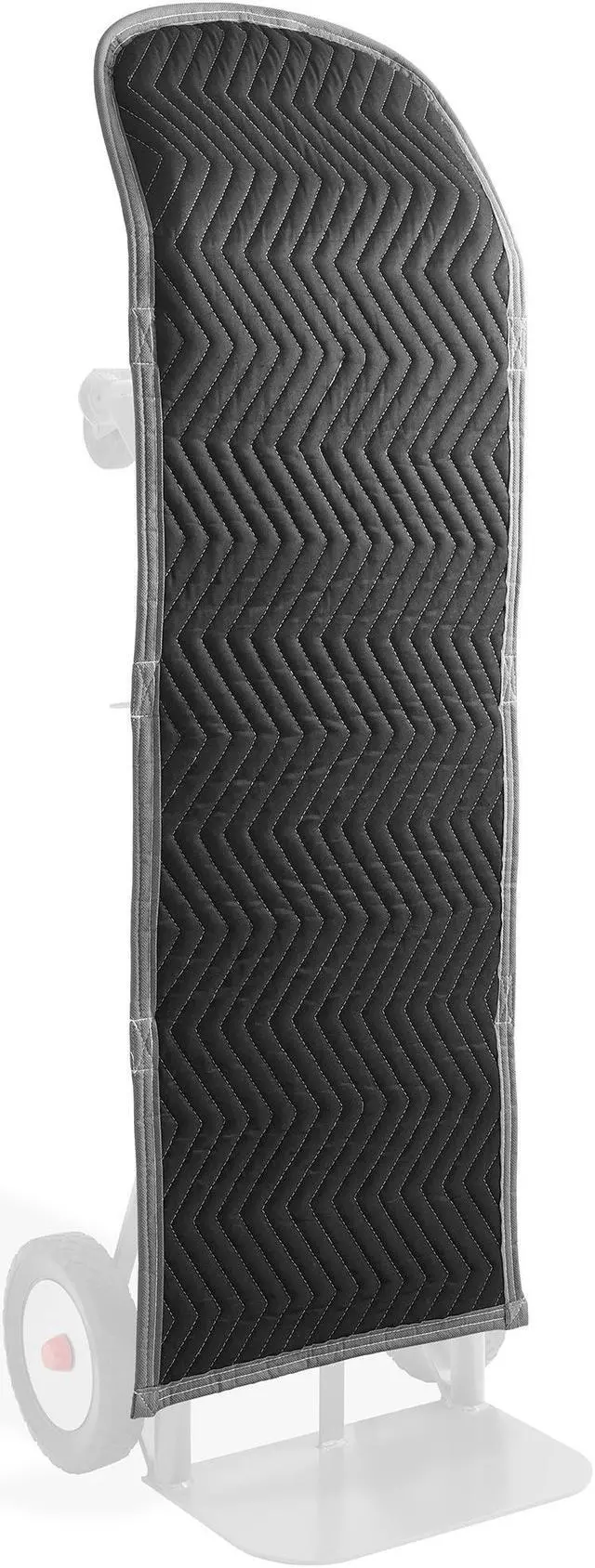 Main image of Sure-Max Heavy Duty Round Top Hand Truck Dolly Cover, Woven Cotton/Polyester, 50" x 16", Black