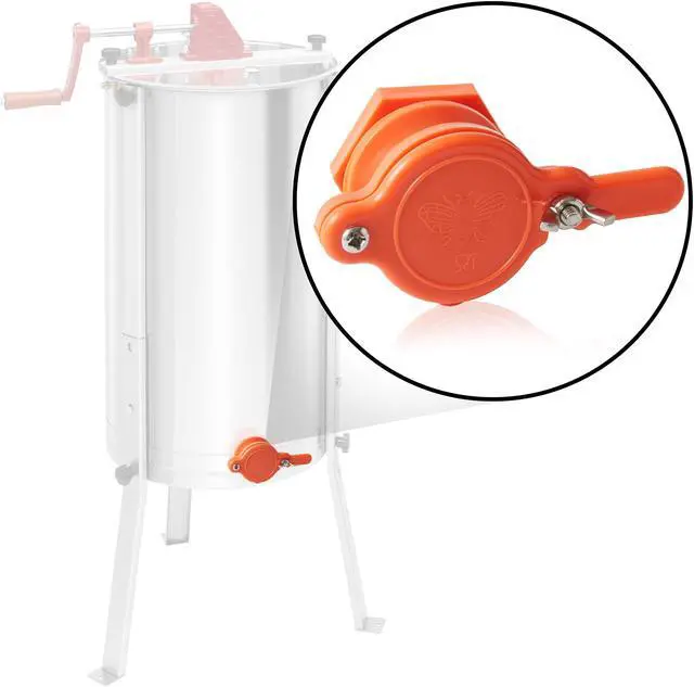 Alt view image 3 of 6 - Honey Keeper Pack of 2 Honey Gate Valves for Extracting - Plastic Gate Beekeeping Tool