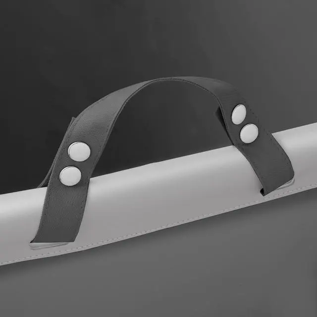 Alt view image 5 of 6 - Dryser Round Replacement Commercial Laundry Heavy-duty Canvas Liner for Model 290R Gray