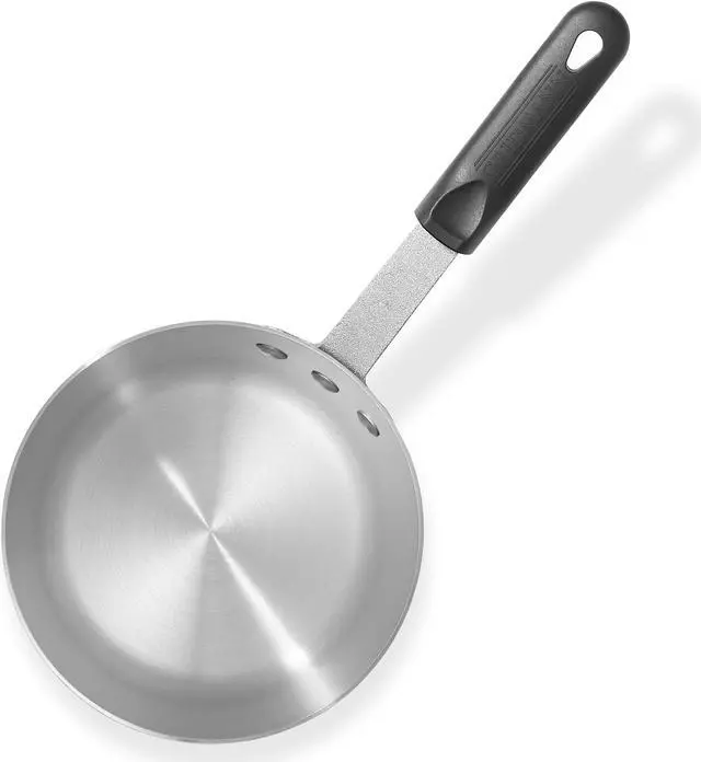 Alt view image 3 of 6 - GRIDMANN 1.5-Quart Tapered Aluminum Sauce Pan with Silicone Handle, NSF Listed Heavy Duty Professional Cookware