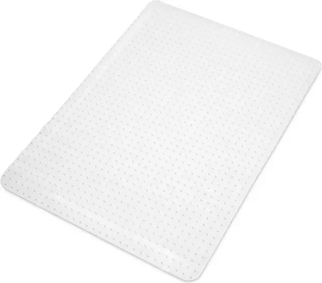Main image of WorkOnIt 36" x 48" x2.2mm Thick Office Chair Desk Floor Mat for Low Pile Carpet, Clear
