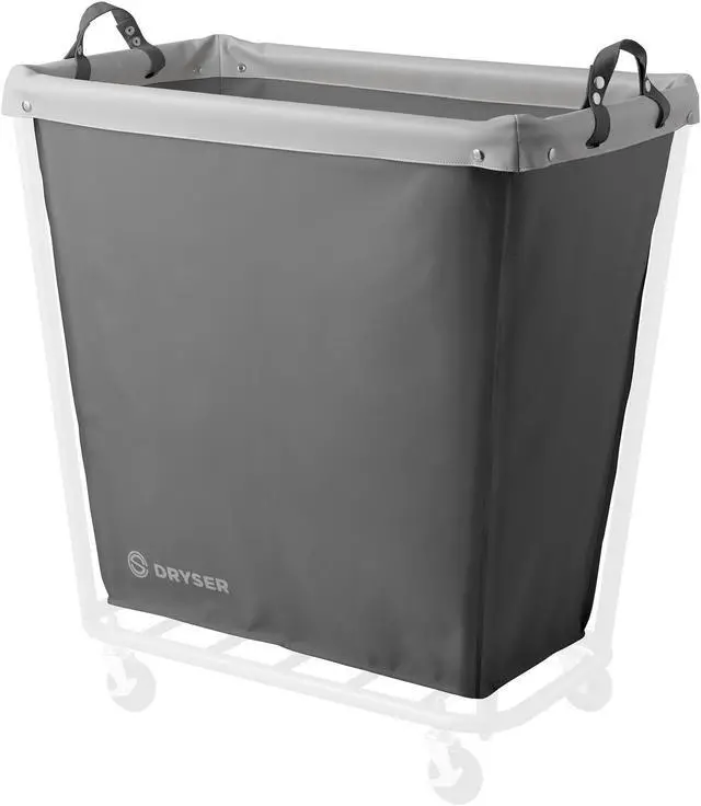 Main image of Dryser Large Replacement Commercial Laundry Heavy-duty Canvas Liner for Model 320L Gray