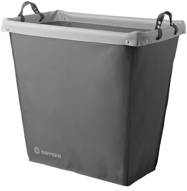 Alt view image 2 of 6 - Dryser Large Replacement Commercial Laundry Heavy-duty Canvas Liner for Model 320L Gray