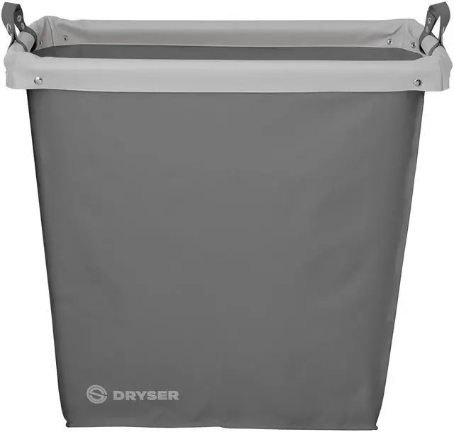 Alt view image 4 of 6 - Dryser Large Replacement Commercial Laundry Heavy-duty Canvas Liner for Model 320L Gray