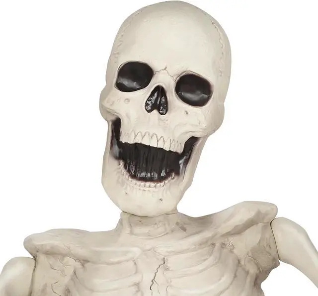 Alt view image 3 of 6 - BOO BOX 35"  Groundbreaking Skeleton  - Outdoor Halloween Decorations for Porch or Yard
