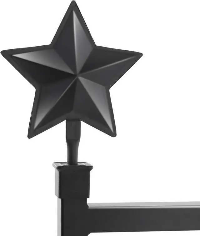 Alt view image 6 of 7 - Casafield Ceramic Halloween Tree Night Light - Black Plug-in Vintage Halloween Decorative Night Light with 28 Bulbs and Star Topper