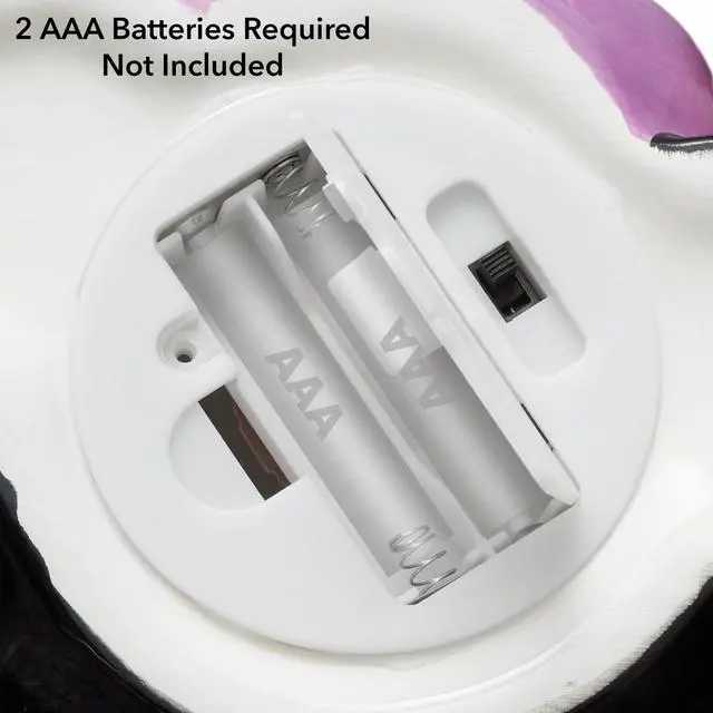 Alt view image 6 of 6 - Casafield Ceramic Halloween BOO Gnome, Hand Painted Pre-Lit LED Gnome Tabletop Decor